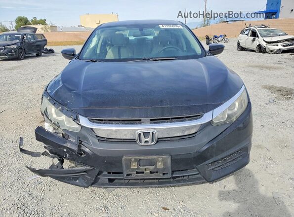 19XFC2F51GE201603 2016 HONDA CIVIC Черный Вид спереди