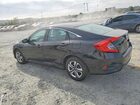 2016 Honda Civic Lx Черный vin: 19XFC2F51GE201603