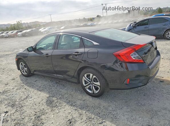 19XFC2F51GE201603 2016 HONDA CIVIC Черный Задняя левая четверть