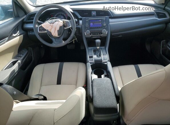 19XFC2F51GE201603 2016 HONDA CIVIC Черный Вид панели приборов