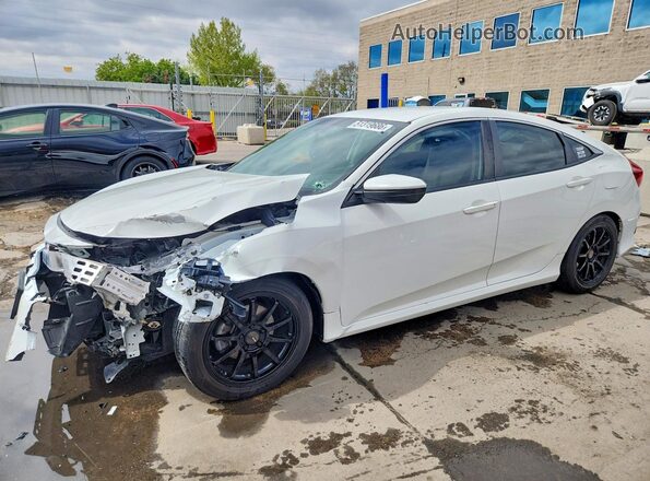 19XFC2F51GE205697 2016 HONDA CIVIC White Vista tres cuartos delantera izquierda