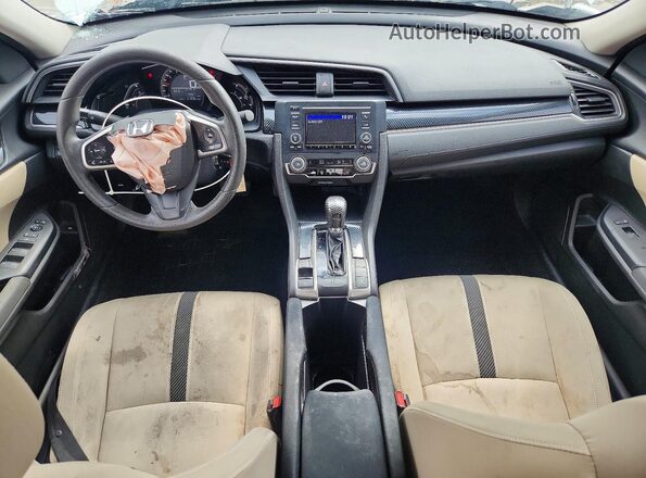 19XFC2F51GE205697 2016 HONDA CIVIC White Vista del salpicadero