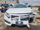 2016 Honda Civic Lx White vin: 19XFC2F51GE205697