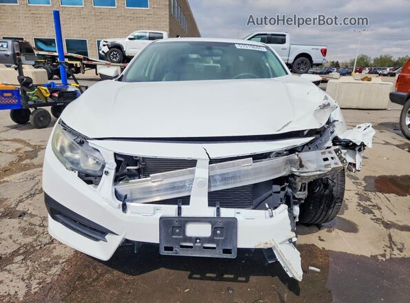 19XFC2F51GE205697 2016 HONDA CIVIC White Vista frontal
