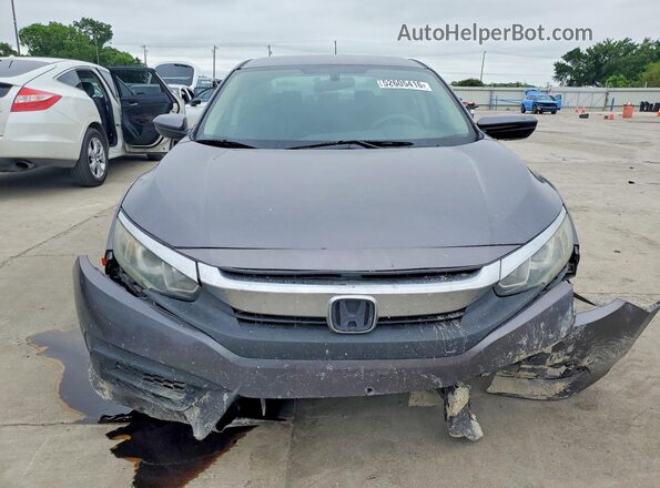 19XFC2F51JE003207 2018 HONDA CIVIC Silver Vista frontal