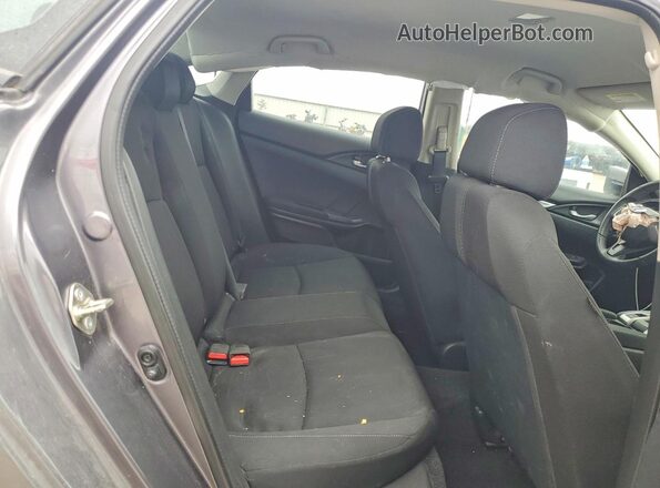19XFC2F51JE003207 2018 HONDA CIVIC Silver Vista de los asientos traseros