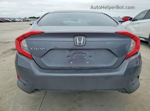 19XFC2F51JE003207 2018 HONDA CIVIC Silver Vista trasera
