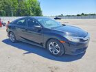 2017 Honda Civic Lx Черный vin: 19XFC2F52HE046786