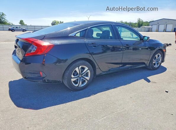 19XFC2F52HE046786 2017 HONDA CIVIC Черный Задняя правая четверть