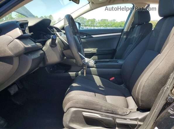 19XFC2F52HE046786 2017 HONDA CIVIC Черный Вид салона спереди