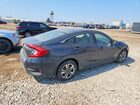2017 Honda Civic Синий vin: 19XFC2F52HE074233