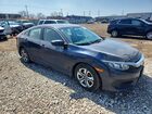 2017 Honda Civic Синий vin: 19XFC2F52HE074233