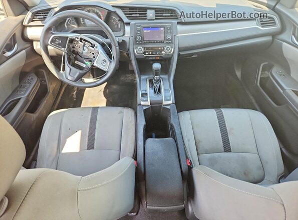 19XFC2F52HE074233 2017 HONDA CIVIC Синий Вид панели приборов