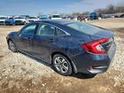 2017 Honda Civic Синий vin: 19XFC2F52HE074233