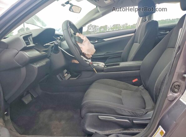 19XFC2F52HE229878 2017 HONDA CIVIC Серый Вид салона спереди