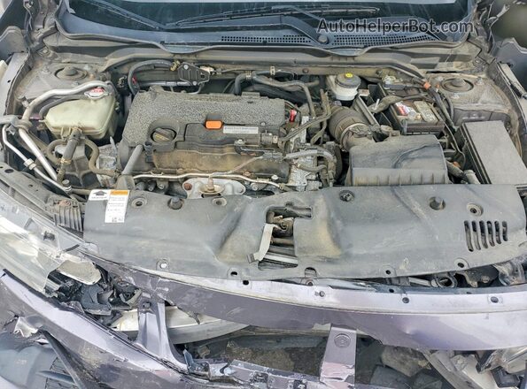 19XFC2F52HE229878 2017 HONDA CIVIC Серый Вид задней части салона