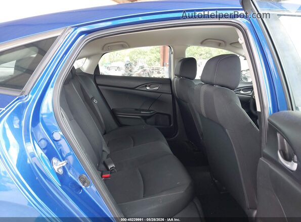 19XFC2F53GE079651 2016 HONDA CIVIC Blue Vista de la etiqueta del VIN