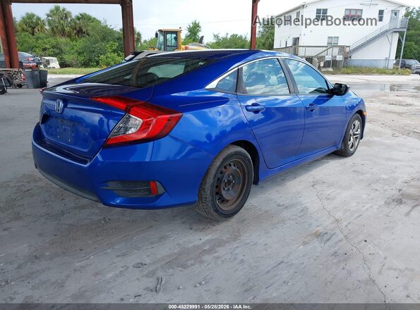 19XFC2F53GE079651 2016 HONDA CIVIC Blue Trasero derecho