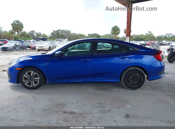 19XFC2F53GE079651 2016 HONDA CIVIC Blue Vista interior de 360 grados