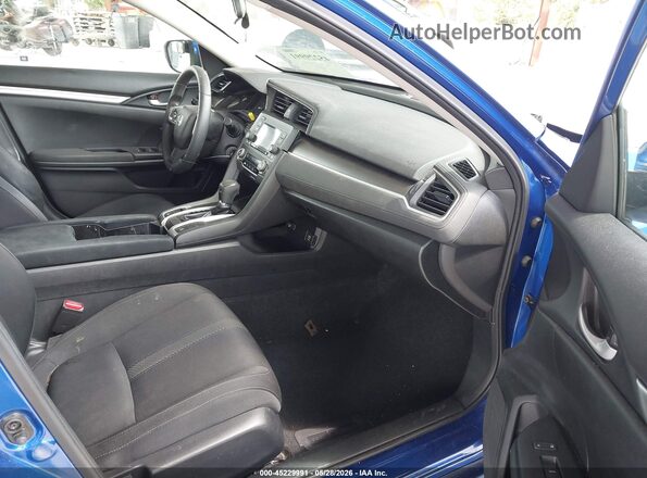 19XFC2F53GE079651 2016 HONDA CIVIC Blue Vista interior delantera