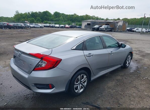 19XFC2F53HE043931 2017 HONDA CIVIC Серебряный Задняя правая четверть