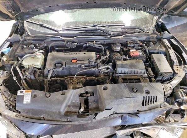 19XFC2F53JE012880 2018 HONDA CIVIC Blue Rear interior view
