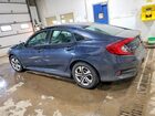 2018 Honda Civic Lx Blue vin: 19XFC2F53JE012880