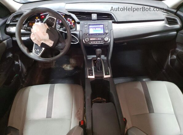 19XFC2F53JE012880 2018 HONDA CIVIC Blue Dashboard view