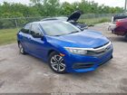 2016 Honda Civic Lx Blue vin: 19XFC2F54GE088763