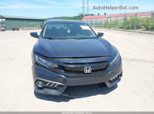 19XFC2F54GE225538 2016 HONDA CIVIC Gray წინა ხედი