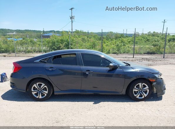 19XFC2F54GE225538 2016 HONDA CIVIC Gray სალონის 360-გრადუსიანი ხედი