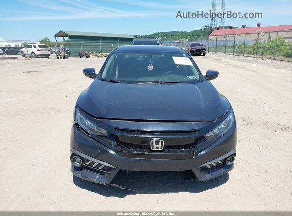 19XFC2F54GE225538 2016 HONDA CIVIC Gray უკანა სალონის ხედი