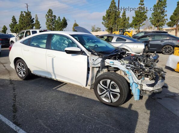 19XFC2F54JE004514 2018 HONDA CIVIC Белый Передняя правая четверть