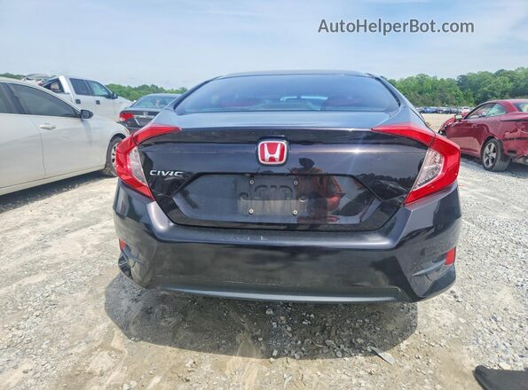 19XFC2F55GE007219 2016 HONDA CIVIC Black Вид ззаду