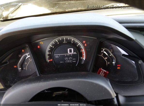 19XFC2F55GE065976 2016 HONDA CIVIC Серый Вид задних сидений