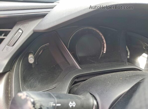 19XFC2F55JE030880 2018 HONDA CIVIC Серебряный Вид щитка приборов