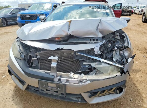 19XFC2F55JE030880 2018 HONDA CIVIC Серебряный Вид спереди