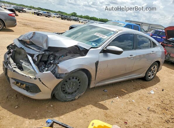 19XFC2F55JE030880 2018 HONDA CIVIC Серебряный Передняя левая четверть