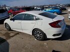 2016 Honda Civic Lx Белый vin: 19XFC2F56GE058017