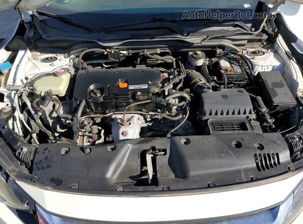 19XFC2F56GE058017 2016 HONDA CIVIC Белый Вид задней части салона
