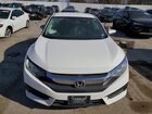 2016 Honda Civic Lx Белый vin: 19XFC2F56GE058017