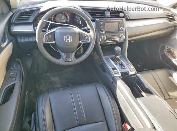 19XFC2F56GE058017 2016 HONDA CIVIC Белый Вид панели приборов