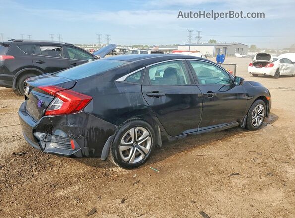 19XFC2F56GE063671 2016 HONDA CIVIC Black Trasero derecho