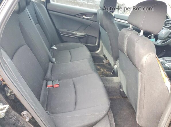 19XFC2F56GE063671 2016 HONDA CIVIC Black Vista de los asientos traseros