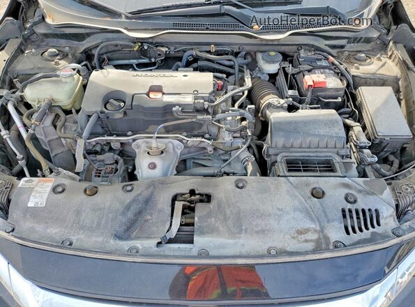 19XFC2F56GE063671 2016 HONDA CIVIC Black Vista interior trasera