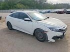 2016 Honda Civic Lx White vin: 19XFC2F56GE087453