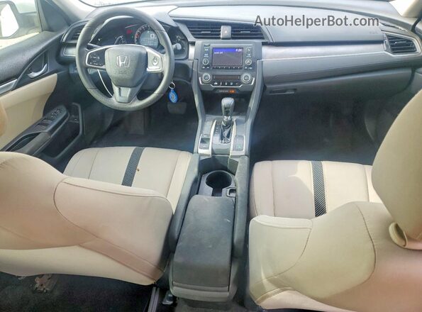 19XFC2F56GE087453 2016 HONDA CIVIC White Vista del salpicadero