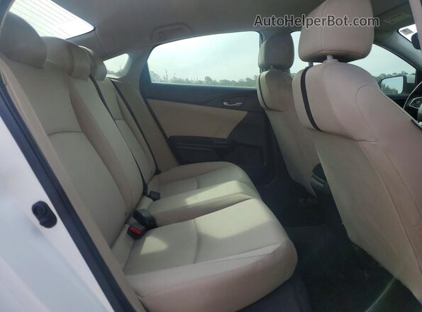 19XFC2F56GE087453 2016 HONDA CIVIC White Vista de los asientos traseros