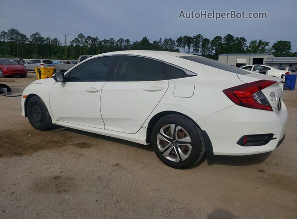 19XFC2F56GE087453 2016 HONDA CIVIC White Trasero izquierdo