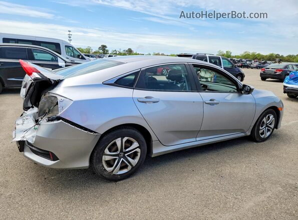 19XFC2F56HE207818 2017 HONDA CIVIC Silver Rear right